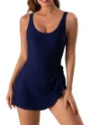 🎁2025 SALE 49% OFF - Women's Tummy Control One Piece Swimsuit With Skirt
