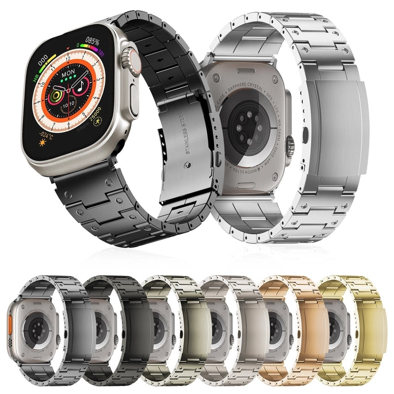 Elegant Solid Color Smart Watch Strap