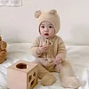 Baby Furry One-piece Pajamas Children's Winter Home Clothes