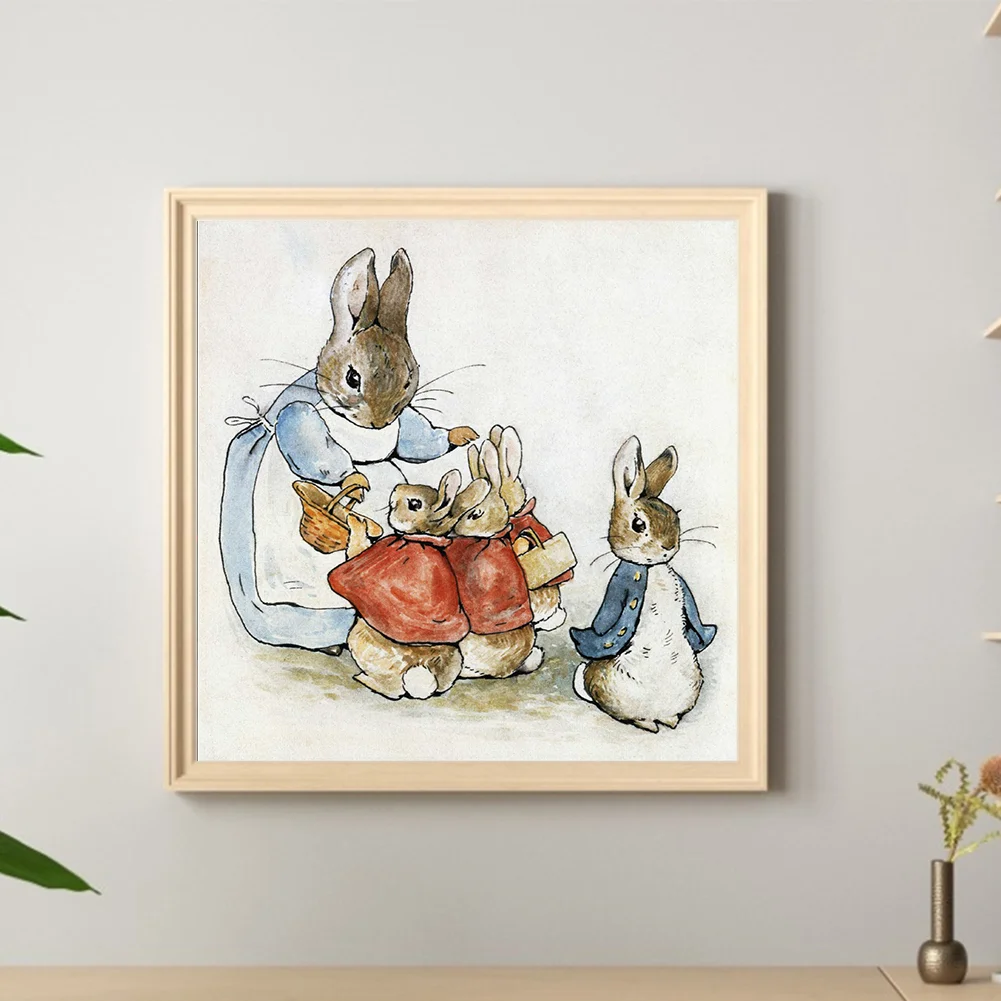 Diamond Painting - Full Round Drill - Peter Rabbit(Canvas|30*30cm)