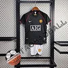 2006/2007 Retro Manchester United Away Football Shirt Kids Size 1:1 Thai Quality