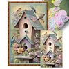 【Limited Stock Sale】Flower And Bird Room - 11CT Stamped Cross Stitch 35*60cm/13.78*23.62in