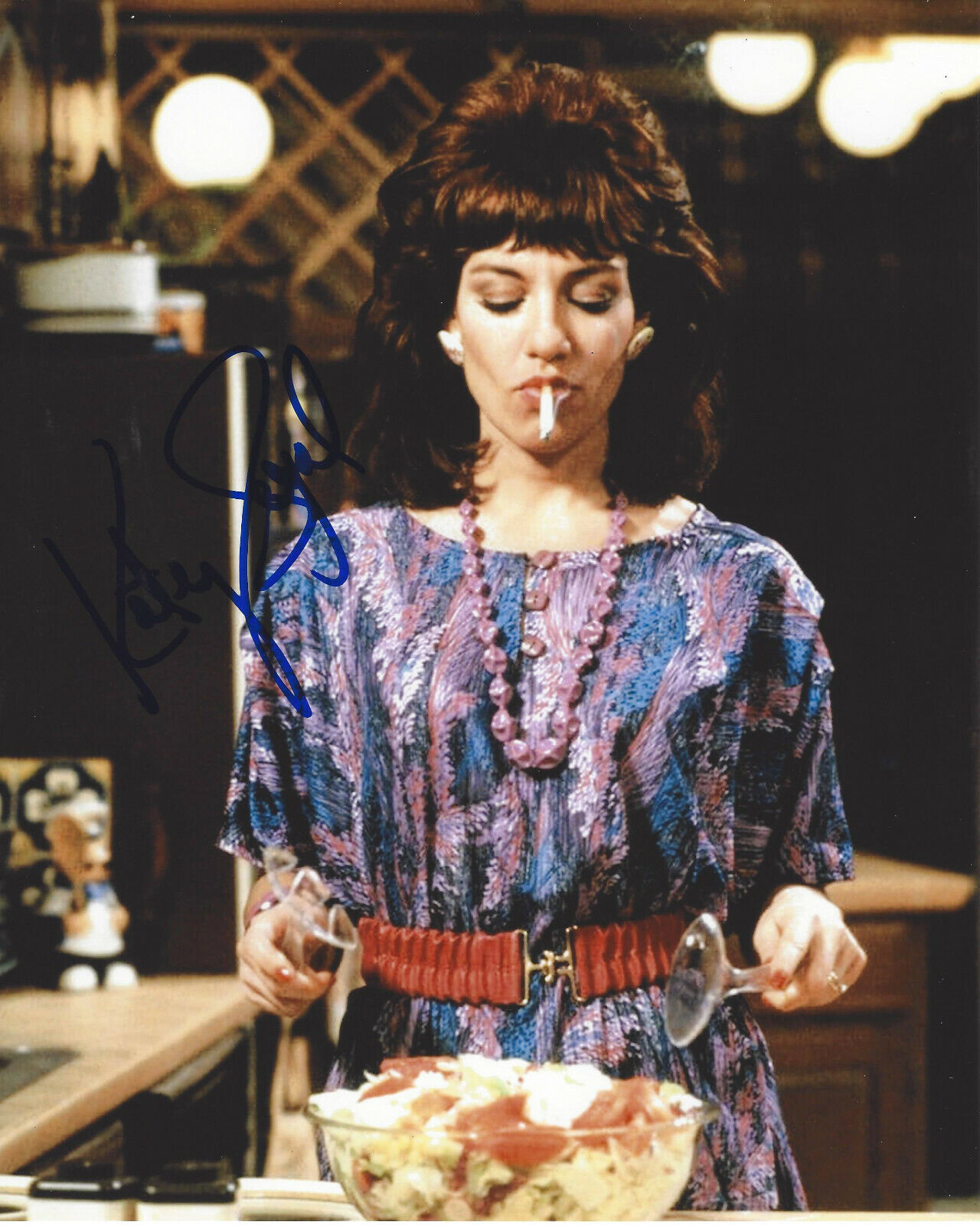 KATEY SAGAL SIGNED MARRIED WITH CHILDREN 'PEGGY BUNDY' 8x10 Photo Poster painting C w/COA PROOF