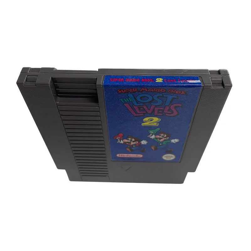 Super Mario Bros.: The Lost Levels For Nintendo NES - 8 Bit Game Cartridge