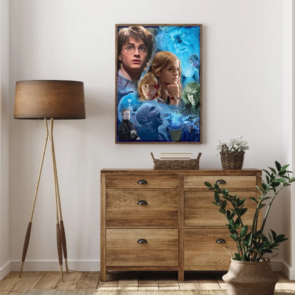 5D DIY Full Round Drill Diamond Painting Harry Potter Kit Home Decor Art Craft