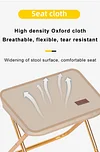 Mini Camping Stool, Pocket Handbag Stool