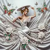 (Multi-Style)Top Hat Lady-Partial Special Shaped Diamond Painting 30*30CM