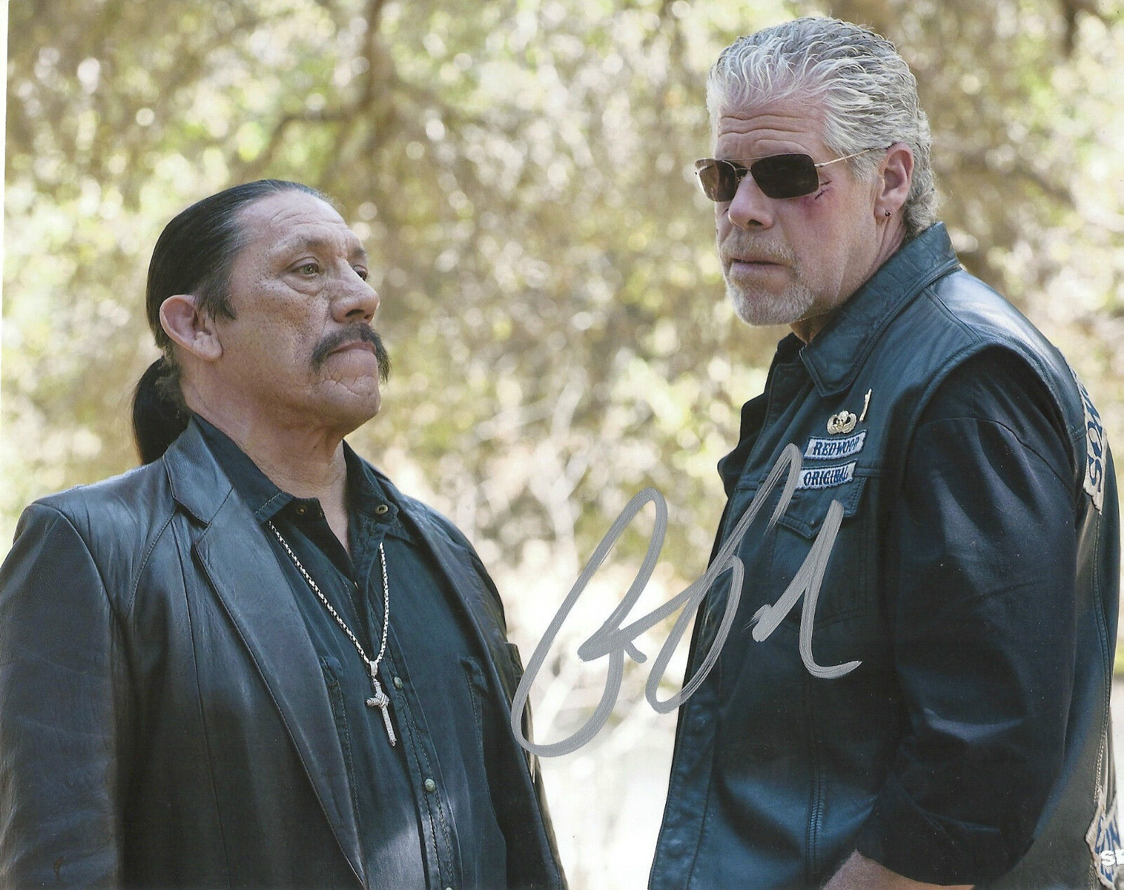 RON PERLMAN 'SONS OF ANARCHY' CLAY MORROW SIGNED 8X10 PICTURE 6 *COA