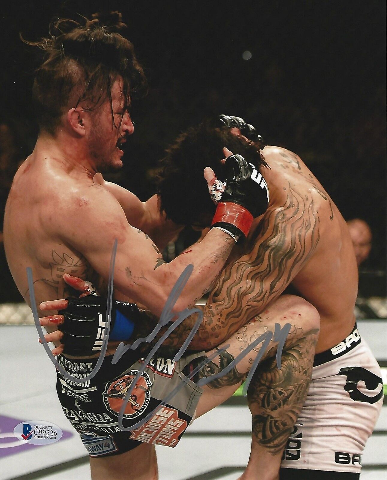 Ian McCall Signed 8x10 Photo Poster painting BAS Beckett COA UFC Picture Autograph 183 163 156 3