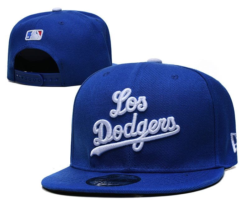 Los Angeles Dodgers Snapback  hat blue mysite