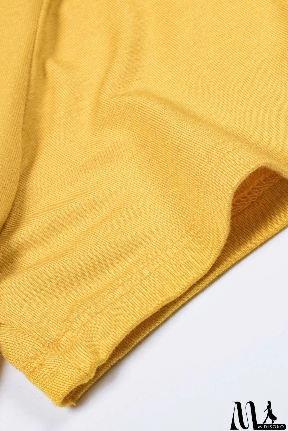 MidiSono - Women Yellow Mamacita with Cactus Casual Short Sleeve Tee