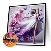 Diamond Painting -DIY Round Drill Girl(40x40cm)