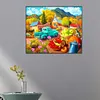 Diamond Painting -DIY Round Drill Outdoor Autumn Scene(50x60cm)