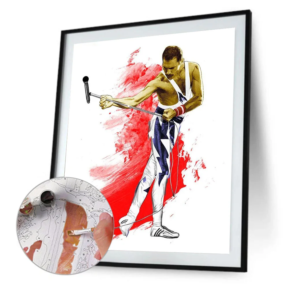 Band Lead Singer - Paint By Numbers(40*50cm)