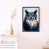 (40*60cm)Owl - Round AB Drill Diamond Painting