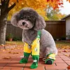 Waterproof Anti Dust Dog Pants with Detachable Shoes for Outdoor Walking Hiking