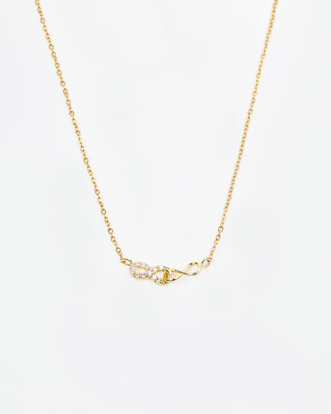 FashionV-FashionV Golden Textured Necklace