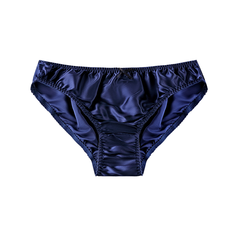 Realsilklife | Simple Bowtie Decoration Silk Panties