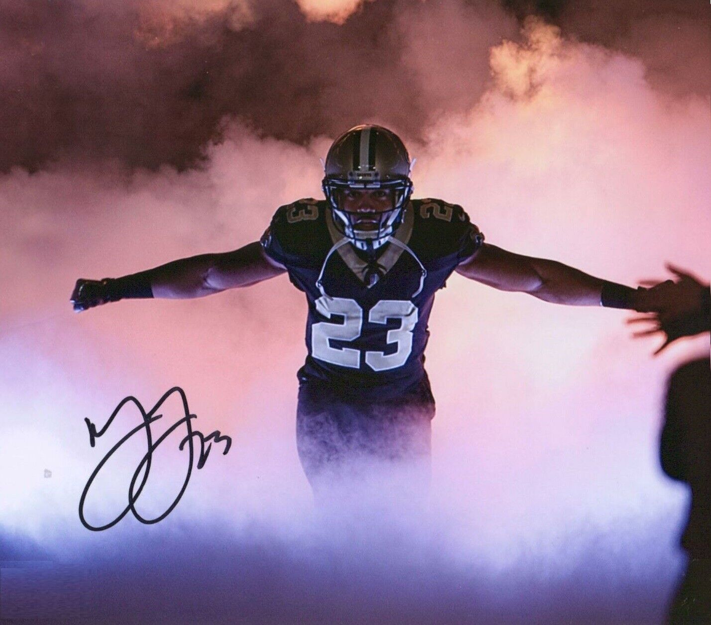 Marshon Lattimore Autographed Signed 8x10 Photo Poster painting ( Saints ) REPRINT