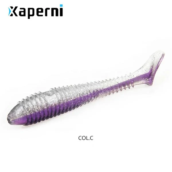 2018 Xaperni hot fishing lure Soft Bait S05 professional Lure 4" 6pcs 10cm/10g quality Carp Artificial Wobblers free shipping