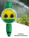 Garden Watering Timer Double Dial Control Water Hose Timer for Lawn Flower Plant