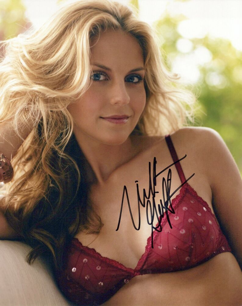 Nikki Griffin glamour shot autographed Photo Poster painting signed 8x10 #5