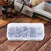81PCS Egg Fishing Tackle Set Line Sinkers Hook Connector for Bass Fishing Tackle