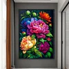 Peony - 11CT Stamped Cross Stitch 40*60cm/15.75*23.62in