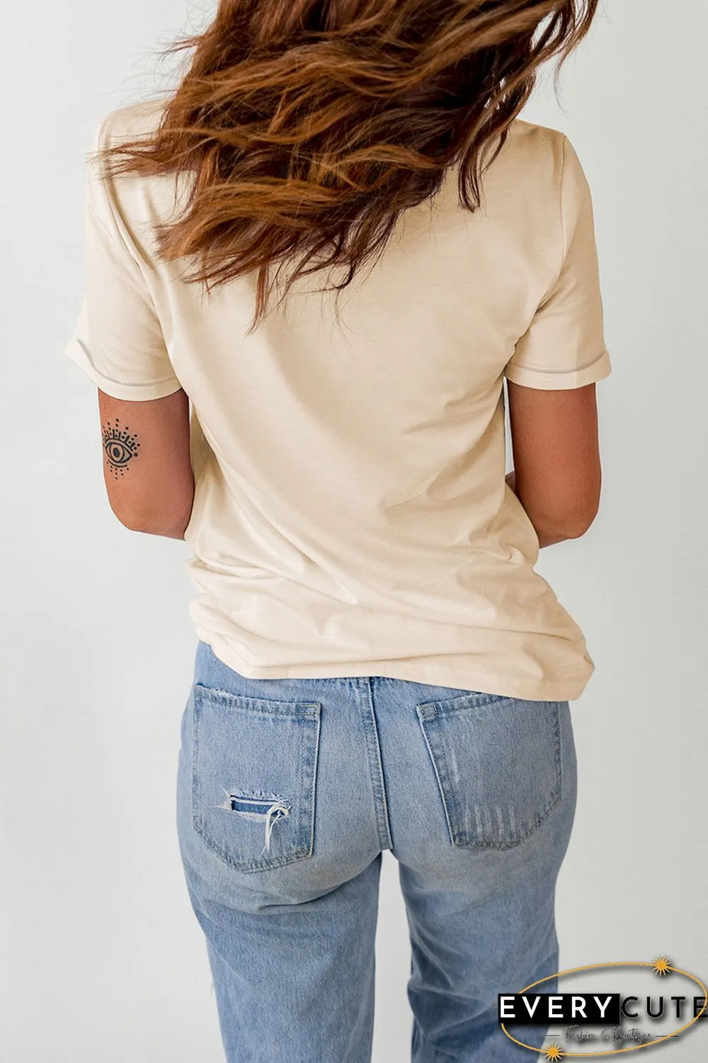 Khaki Game Day Football Season Trendy T Shirt