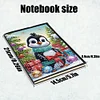 Weihnachtspinguin - 5d DIY Basteln Notizbuch