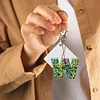 1Pc DIY Diamond Painting Lettter Keychain