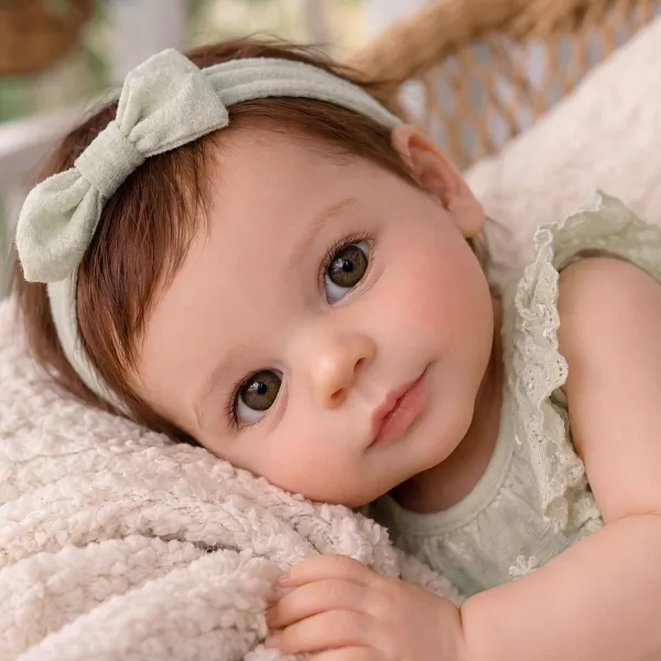17" Heartbeat & Breath Reborn Baby Farrah — Soft Body