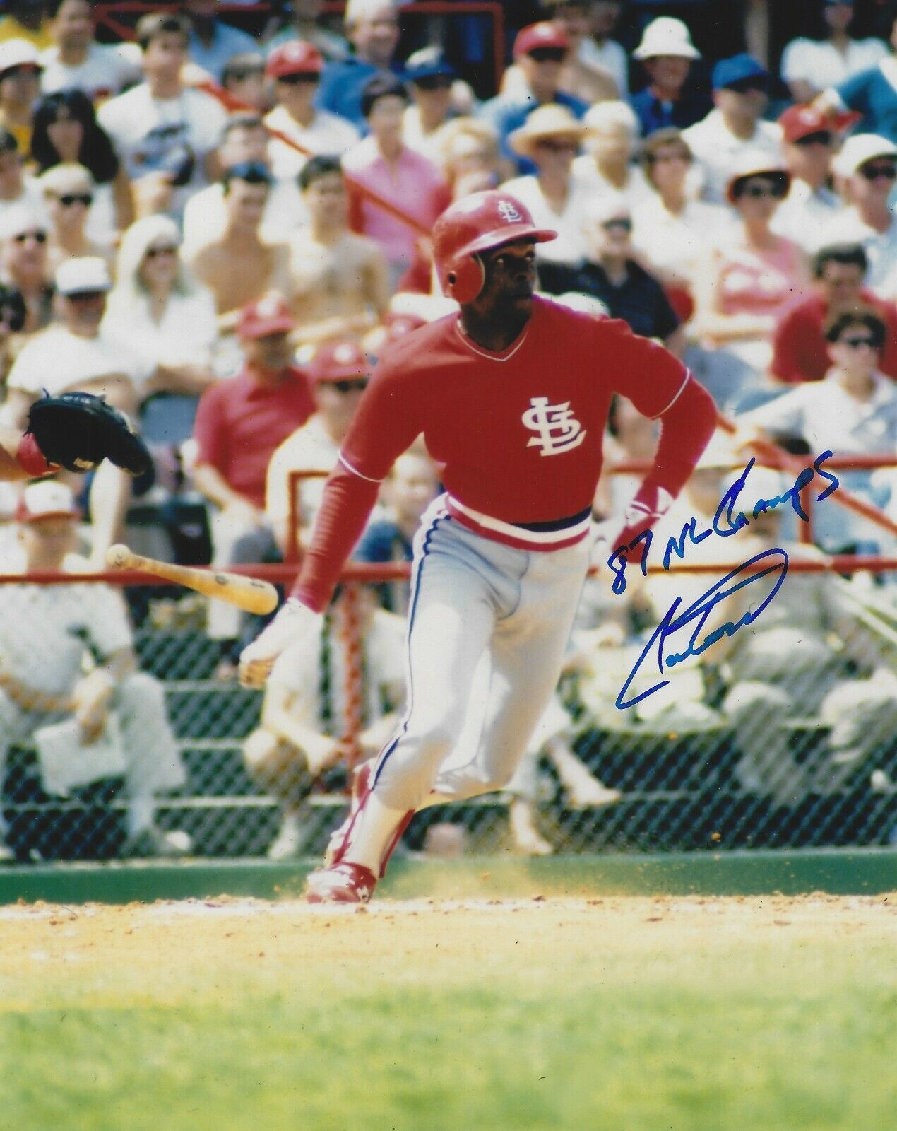 Autographed CURT FORD 8x10 St Louis Cardinals Photo Poster painting - COA