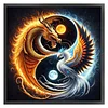 (Multi-Style) Tai Chi-11CT Stamped Cross Stitch 40*40cm/15.75*15.75in