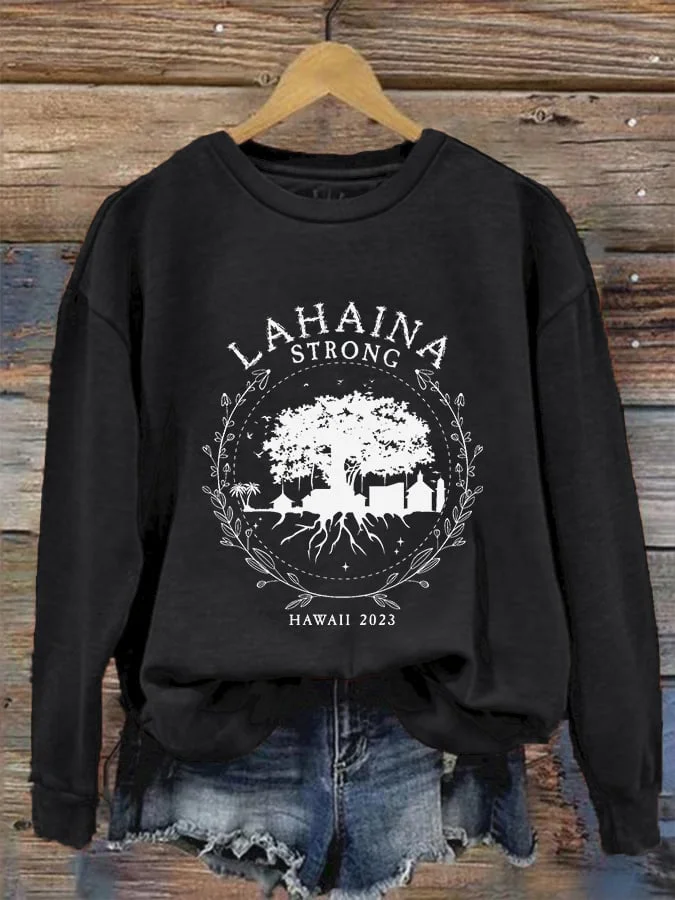Women's Lahaina Strong Sweatshirt