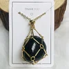 🔥 Crystal Stone Holder Necklace - Free (Crystal) Gift Included🎁