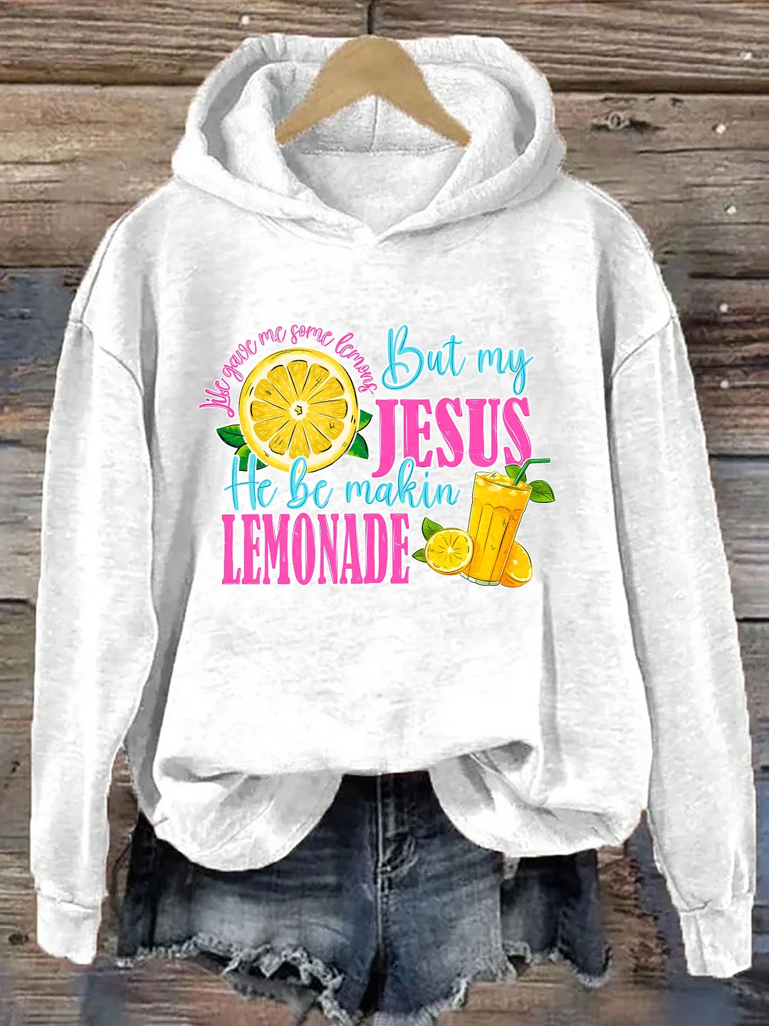 Preppy Life Gave Me Some Lemons Hoodie