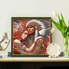 Indien - peinture diamant de forme sp&eacute;ciale - 30*30cm