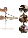 Wood Drilling Fire Making Tool Outdoor Survival Practice Tool for Camping Hiking