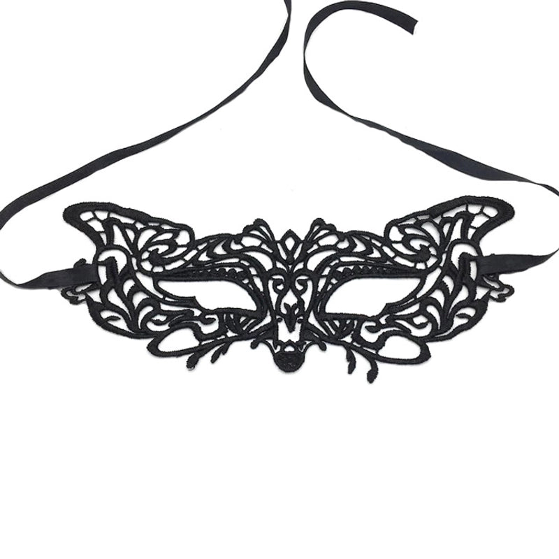 Halloween Retro Crown Butterfly Lace Masquerade Party Costume Props