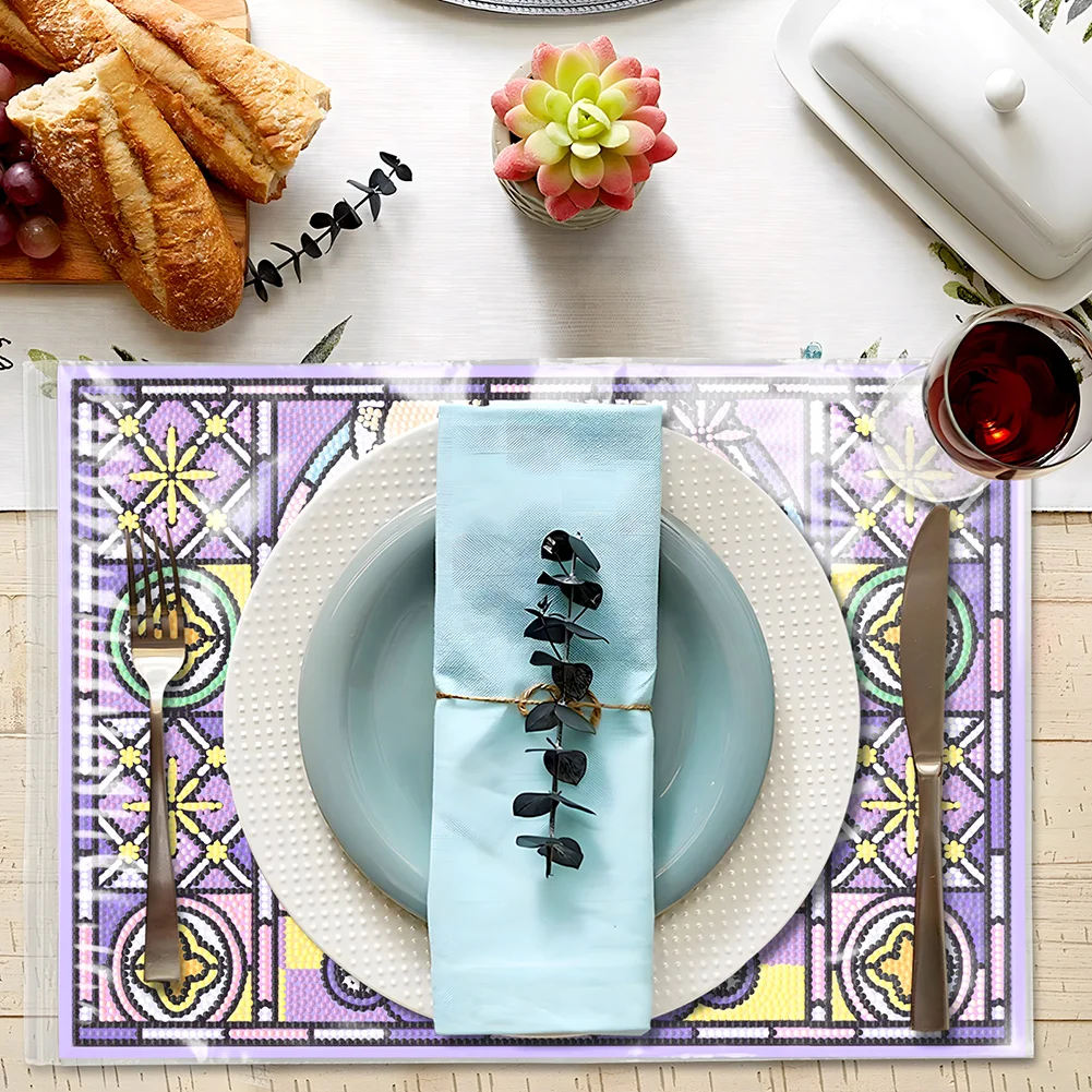 DIY Kuromi Diamond Painting Placemat Diamond Crafts Projects for Kids Adults