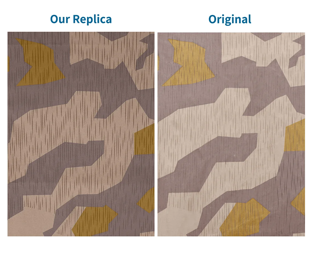   Luftwaffe German M1940 Splinter 41 Brown Variation Camo Fallschirmjäger Jump Smock German-Uniform