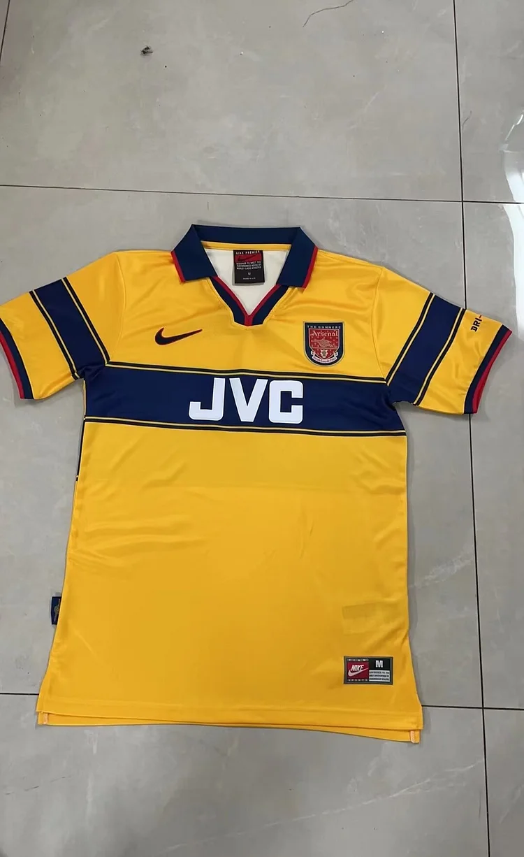 1997-99 Arsenal Away Retro Kit