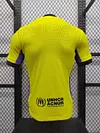 2025/2026 Player Version Barcelona Away Yellow Football Jersey 1:1 Thai quality