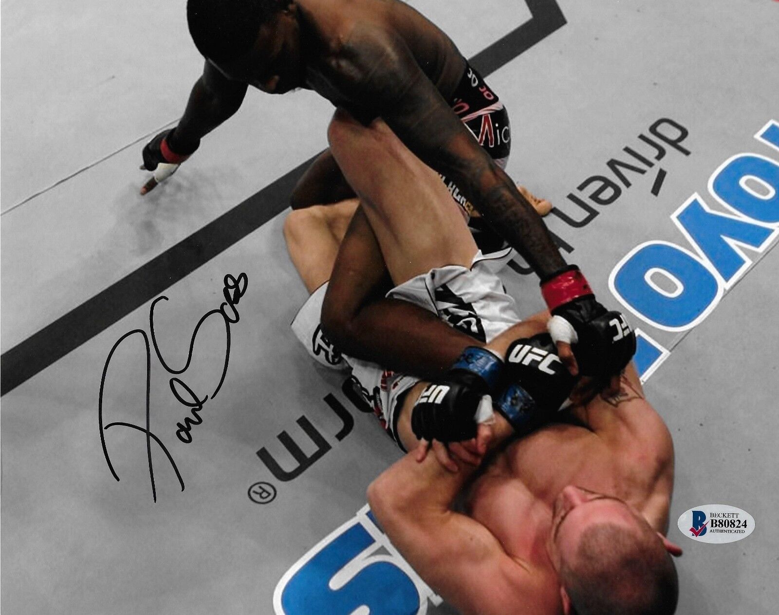 Paul Sass Signed 8x10 Photo Poster painting BAS Beckett COA UFC Picture Autograph 120 146 Fuel