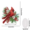 Diamond Painting Acrylic Cardinal  Desktop Decorations Ornaments for Adults Beginner