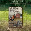Chicken On The Farm - Vintage Metal Signs - 20*30cm/30*40cm