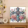 Diamond Painting-DIY Crystal Rhinestone Cross