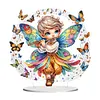 DIY Flute Butterfly Boy-Diamond Painting Ornaments（Sigle-Sided）