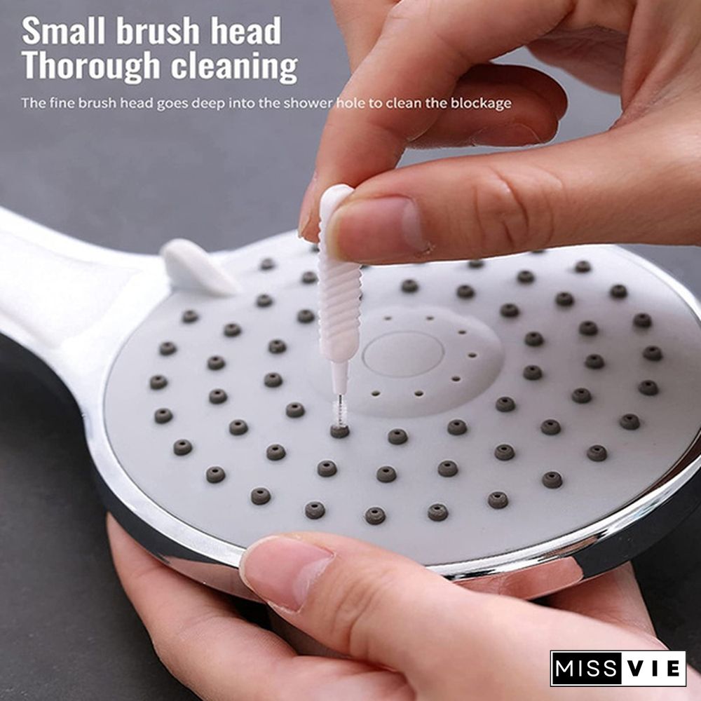 Shower Nozzle Cleaning Brush - Anti-Clogging Pore Gap Cleaning Brush 10 PCS Multifunctional Mini Crevice Small Hole Brush